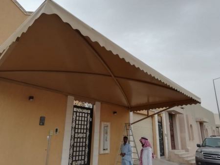 تركيب مظلات خارجية للمنازل في الرياض 